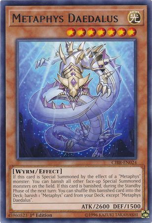 Metaphys Daedalus - CIBR-EN024 - Rare 1st Edition Circuit Break 1st Edition Singles (espanol)