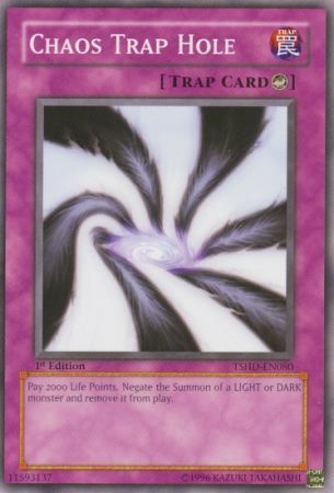 Chaos Trap Hole - TSHD-EN080 - Common 1st Edition The Shining Darkness [TSHD] 1st Edition Singles