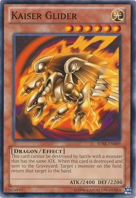 Kaiser Glider - SDBE-EN009 - Common Unlimited Saga of Blue-Eyes White Dragon Unlimited Singles