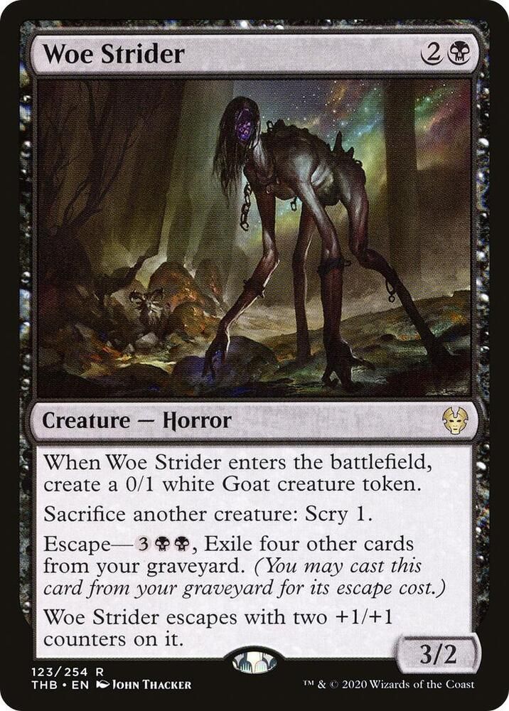 GA Woe Strider - Theros Beyond Death (THB) Theros Beyond Death Foil