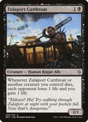GA Zulaport Cutthroat - Battle for Zendikar (BFZ) Battle for Zendikar