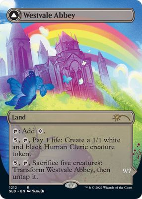 SJ Westvale Abbey (Display Commander) - Thick Stock - Secret Lair Drop Series (SLD) Secret Lair Drop Series
