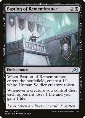 SH Bastion of Remembrance - Ikoria: Lair of Behemoths (IKO) Ikoria: Lair of Behemoths