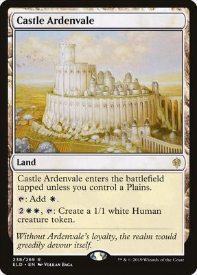 GA Castle Ardenvale - Throne of Eldraine (ELD) Throne of Eldraine  Foil