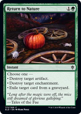 Return to Nature 173/269 - Throne of Eldraine Singles