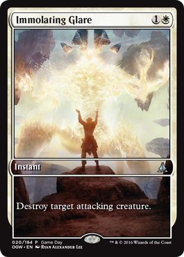 Immolating Glare - Gameday Promo Magic: The Gathering Promo Cards(Español)