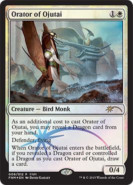 Orator of Ojutai 009/012 - FNM Foil Promo Magic: The Gathering Promo Cards (Español)