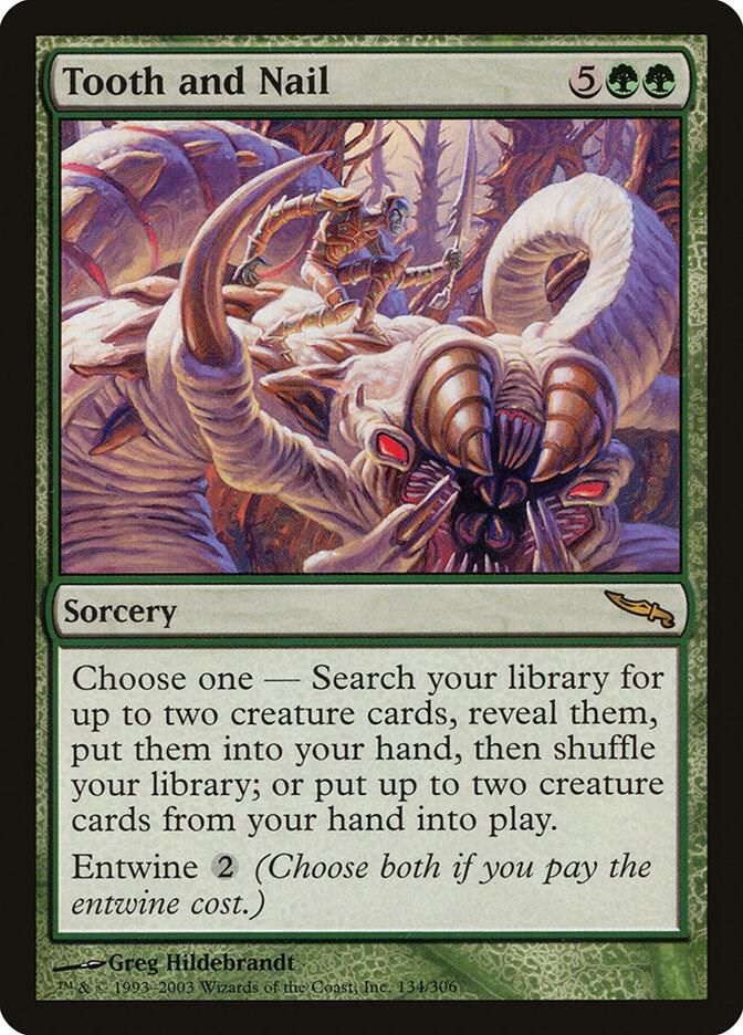 SJ Tooth and Nail - Mirrodin (MRD) Mirrodin