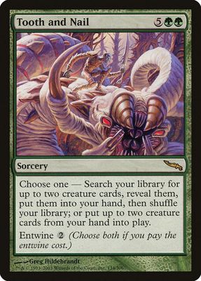 SJ Tooth and Nail - Mirrodin (MRD) Mirrodin