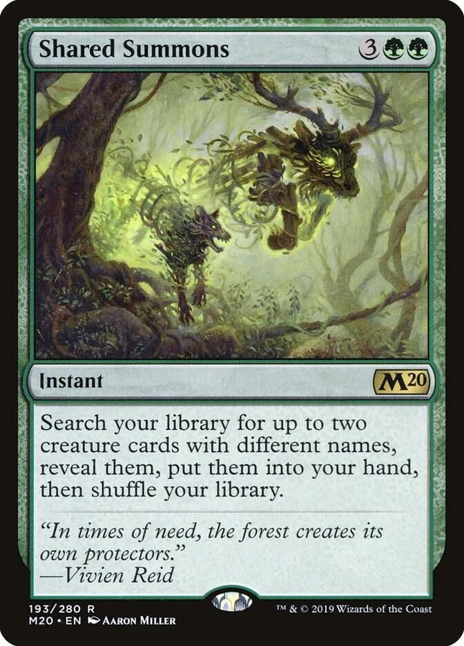 SJ Shared Summons - Core Set 2020 (M20) Core Set 2020