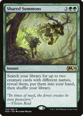 SJ Shared Summons - Core Set 2020 (M20) Core Set 2020