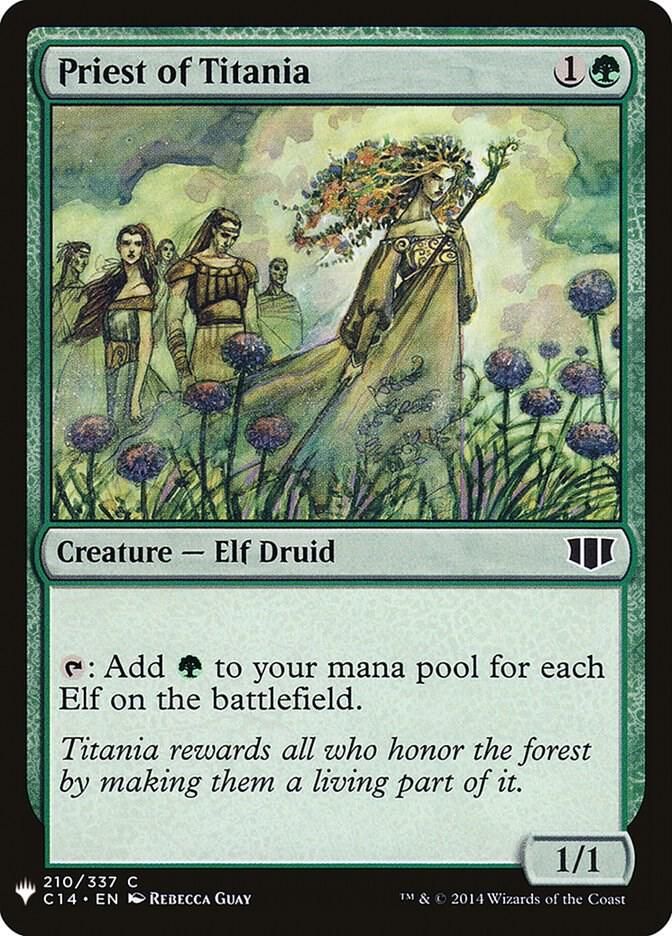 GA Priest of Titania - The List Reprints (LIST) The List Reprints