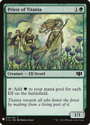 GA Priest of Titania - The List Reprints (LIST) The List Reprints