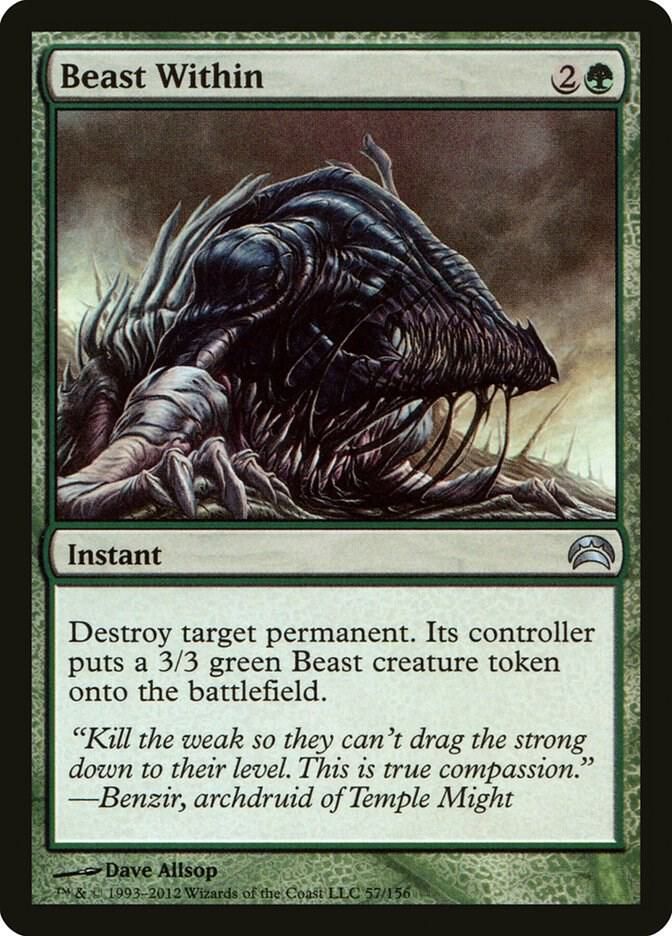 GA Beast Within - Planechase 2012 (PC2) Planechase 2012