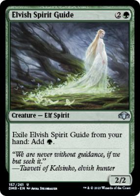 GA Elvish Spirit Guide - Dominaria Remastered (DMR) Dominaria Remastered Foil