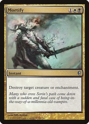 SJ Mortify - Conspiracy (CNS) Conspiracy Foil