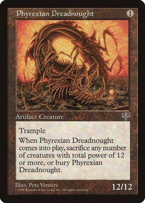 SJ Phyrexian Dreadnought - Mirage (MIR) Mirage