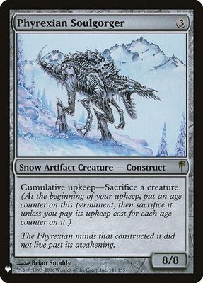 GA Phyrexian Soulgorger - The List Reprints (LIST) The List Reprints