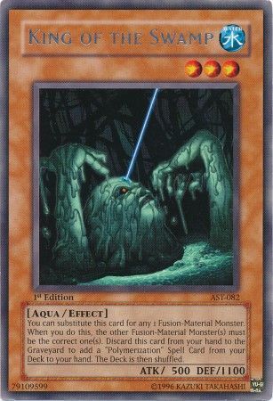 SH King of the Swamp - AST-082 - Rare 1st Edition Ancient Sanctuary [AST] 1st Edition Singles