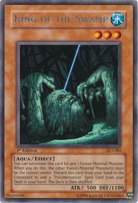 SH King of the Swamp - AST-082 - Rare 1st Edition Ancient Sanctuary [AST] 1st Edition Singles