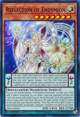 Reflection of Endymion - SR08-EN002 - Super Rare 1st Edition Structure Deck: Order of the Spellcasters Singles