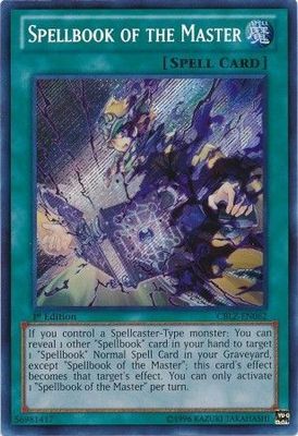 Spellbook of the Master - CBLZ-EN062 - Secret Rare 1st Edition Cosmo Blazer 1st Edition Singles *Espanol*