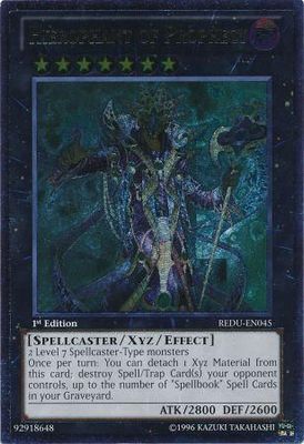 SH Ultimate Rare - Hierophant of Prophecy - REDU-EN045 1st Edition Return of the Duelist 1st Edition Singles