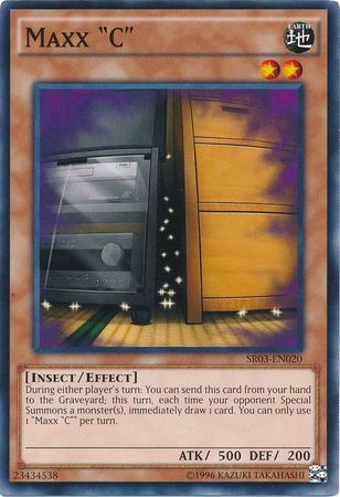 Maxx &quot;C&quot; - SR03-EN020 - Common Unlimited Structure Deck: Machine Reactor Unlimited Singles