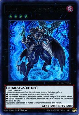 SH Number 60: Dugares the Timeless - BLHR-EN028 - Ultra Rare 1st Edition Battles of Legend: Hero&#39;s Revenge Singles
