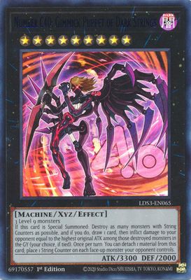 SH Number C40: Gimmick Puppet of Dark Strings (Blue) - LDS3-EN065 Ultra Rare 1st Edition Legendary Duelists: Season 3 [LDS3] 1st Edition Singles