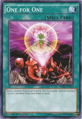 One for One - SDSE-EN031 - Common 1st Edition Structure Deck: Synchron Extreme 1st Edition Singles *Espanol*