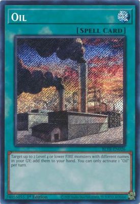 SH Oil - BLTR-EN026 - Secret Rare 1st Edition Battles of Legend: Terminal Revenge 1st Edition Singles