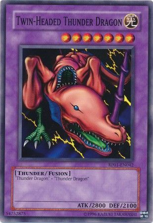 GA Twin-Headed Thunder Dragon - RP01-EN042 - Common Retro Pack 1: RP01 - 1996