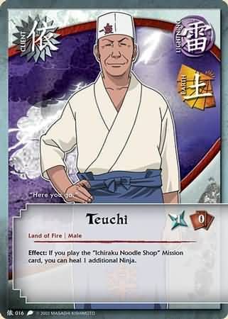 SH Teuchi - Common-016 - Common Naruto: Revenge and Rebirth Foil