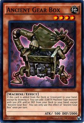 Ancient Gear Box - SR03-EN011 - Common Unlimited Structure Deck: Machine Reactor Unlimited Singles