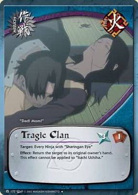 SH Tragic Clan - M-177 - Uncommon Naruto: Dream Legacy Foil