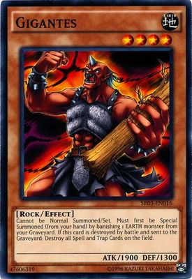 Gigantes - SR03-EN016 - Common Unlimited Structure Deck: Machine Reactor Unlimited Singles