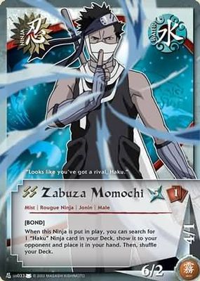 GA Zabuza Momochi - N-US033 - Common Naruto: Eternal Rivalry
