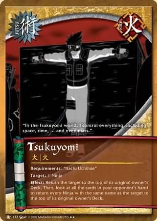 SH Tsukuyomi, Nightmare Realm - J-177 - Rare Naruto: Dream Legacy