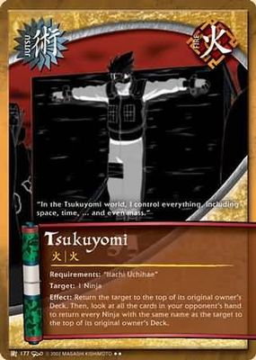 SH Tsukuyomi, Nightmare Realm - J-177 - Rare Naruto: Dream Legacy