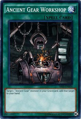 Ancient Gear Workshop - SR03-EN024 - Common Unlimited Structure Deck: Machine Reactor Unlimited Singles