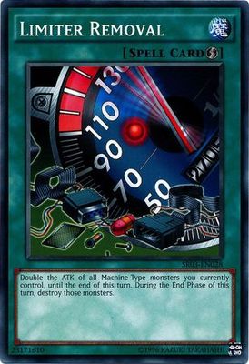 Limiter Removal - SR03-EN028 - Common Unlimited Structure Deck: Machine Reactor Unlimited Singles