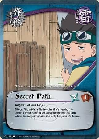 SH Secret Path - M-133 - Common Naruto: Revenge and Rebirth Foil