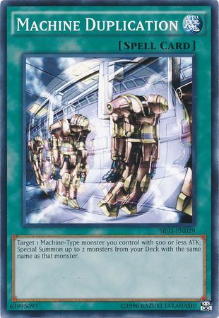 Machine Duplication - SR03-EN029 - Common Unlimited Structure Deck: Machine Reactor Unlimited Singles