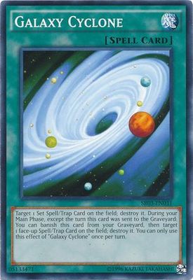 Galaxy Cyclone - SR03-EN031 - Common Unlimited Structure Deck: Machine Reactor Unlimited Singles