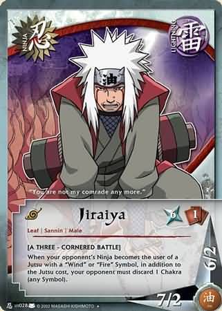 GA Jiraiya - N-US028 - Uncommon Naruto: Eternal Rivalry