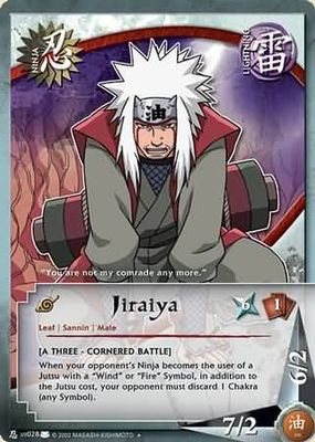 GA Jiraiya - N-US028 - Uncommon Naruto: Eternal Rivalry
