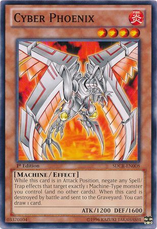 Cyber Phoenix - SDCR-EN008 - Common 1st Edition Structure Deck: Cyber Dragon Revolution 1st Edition Singles