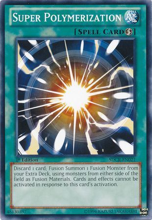 SJ Super Polymerization - SDCR-EN021 - Common 1st Edition Structure Deck: Cyber Dragon Revolution 1st Edition Singles