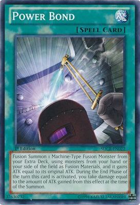 Power Bond - SDCR-EN022 - Common 1st Edition Structure Deck: Cyber Dragon Revolution 1st Edition Singles